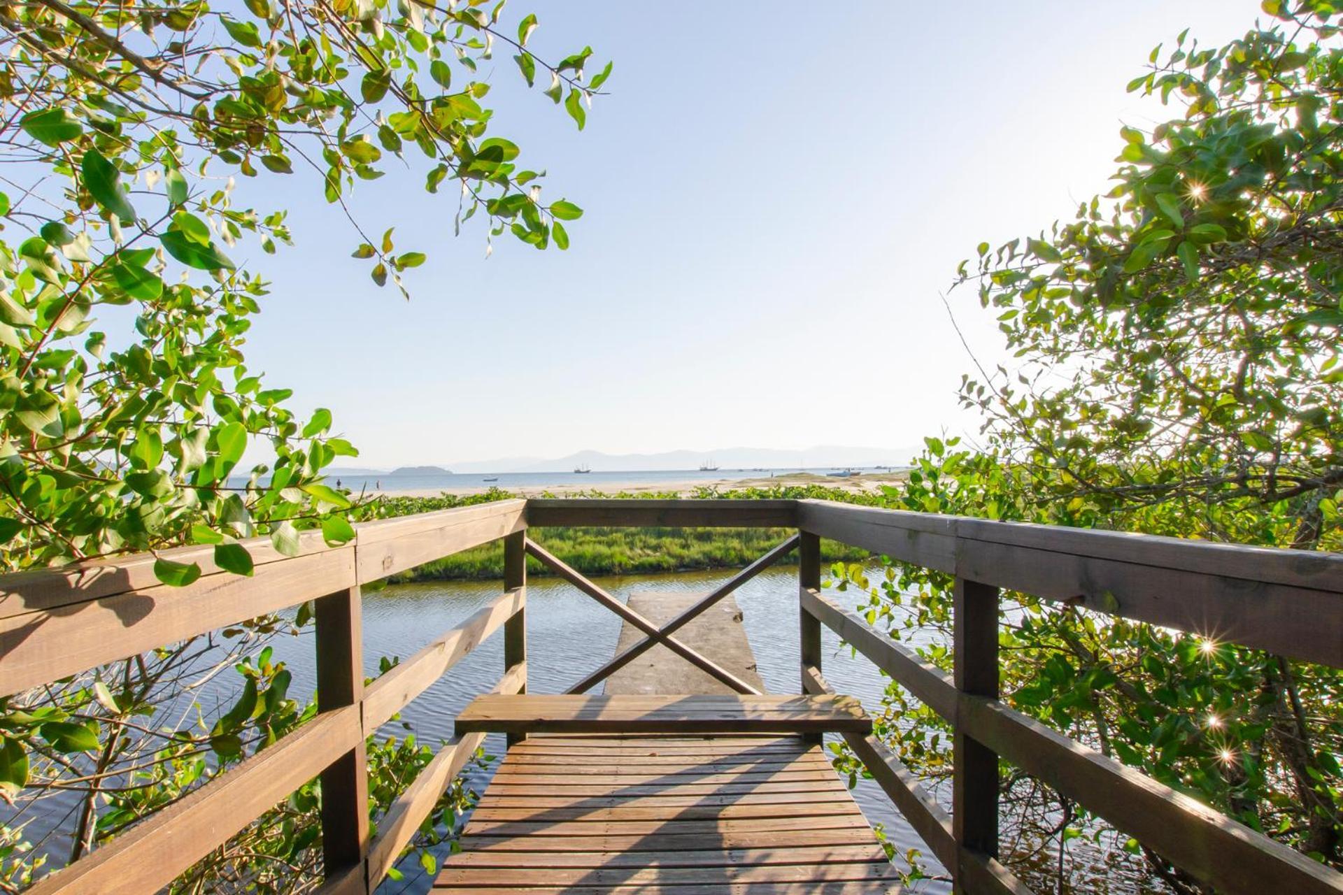 Apto Pe Na Areia Em Condominio Com Piscina N1298 Florianópolis المظهر الخارجي الصورة